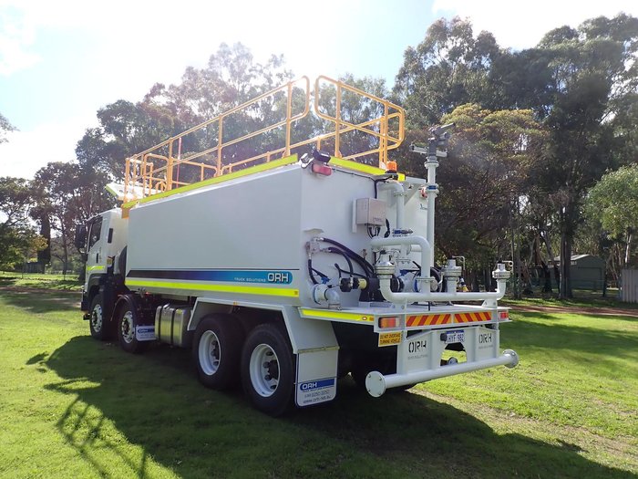 2025 Isuzu F Series FYH 300-350 White