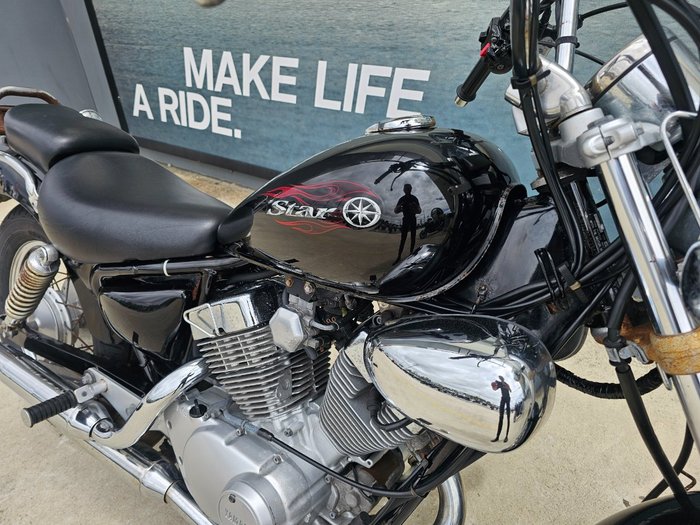 2010 Yamaha XV250 (VIRAGO VX250S, VX250R) Black