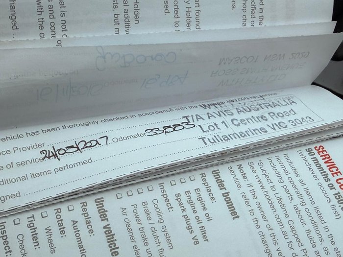 2016 Holden Commodore SV6