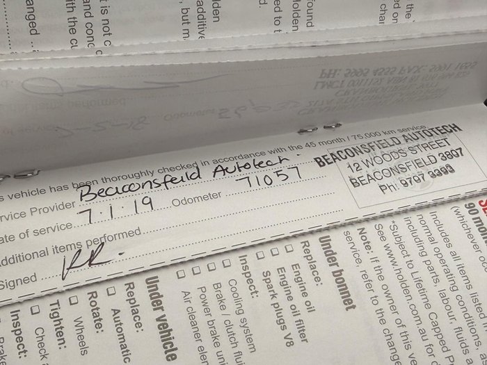 2016 Holden Commodore SV6