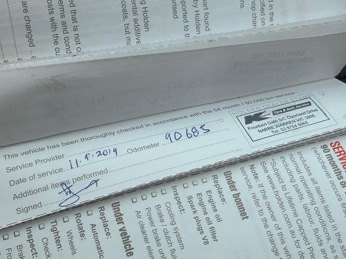 2016 Holden Commodore SV6