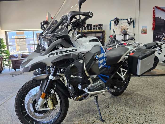 2018 BMW Motorrad R1200 GS ADVENTURE PEARL WHITE METALLIC