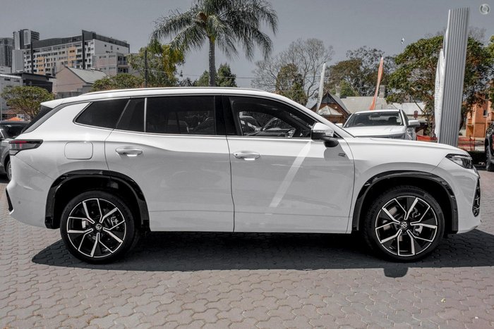 2025 Volkswagen Tayron 195TSI R-Line R4 MY25 Four Wheel Drive Pure White