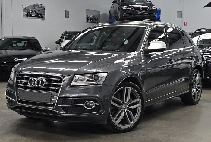 2014 Audi SQ5 TDI 8R MY14 Four Wheel Drive Daytona Grey Pearl