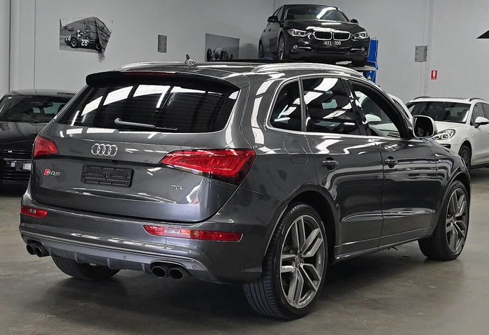2014 Audi SQ5 TDI 8R MY14 Four Wheel Drive Daytona Grey Pearl
