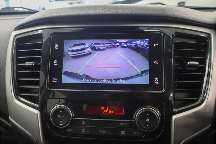 2019 Mitsubishi Triton GLX+ MR MY19 4X4 Dual Range White