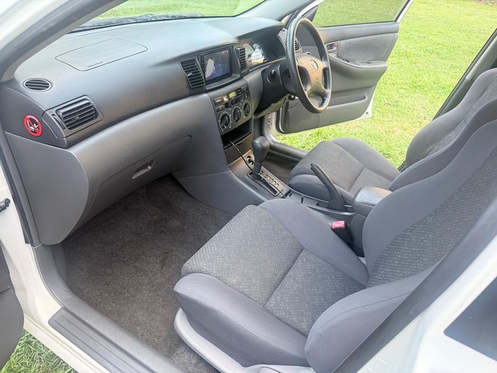 2007 Toyota Corolla Ascent ZZE122R Glacier White