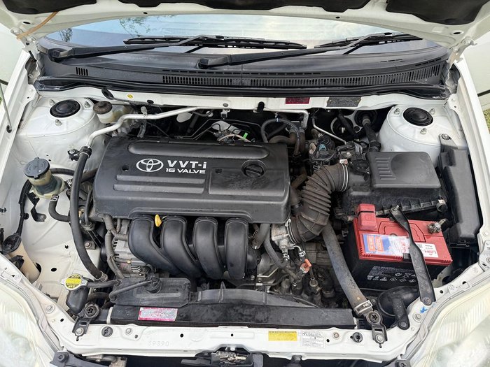 2007 Toyota Corolla Ascent ZZE122R Glacier White