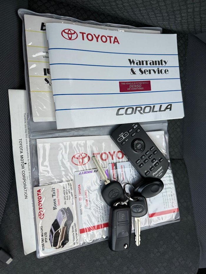 2007 Toyota Corolla Ascent ZZE122R Glacier White