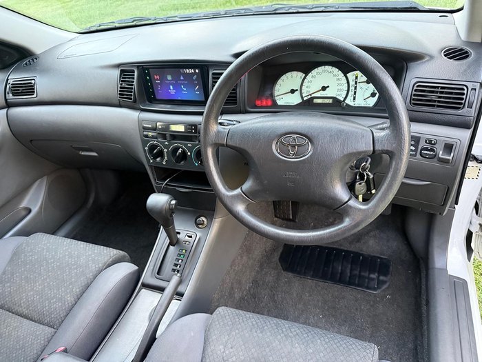 2007 Toyota Corolla Ascent ZZE122R Glacier White