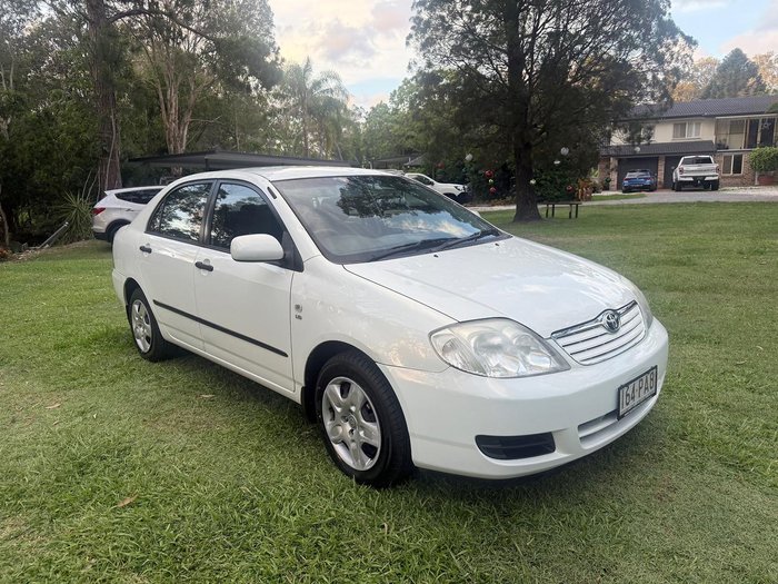 2007 Toyota Corolla Ascent ZZE122R Glacier White