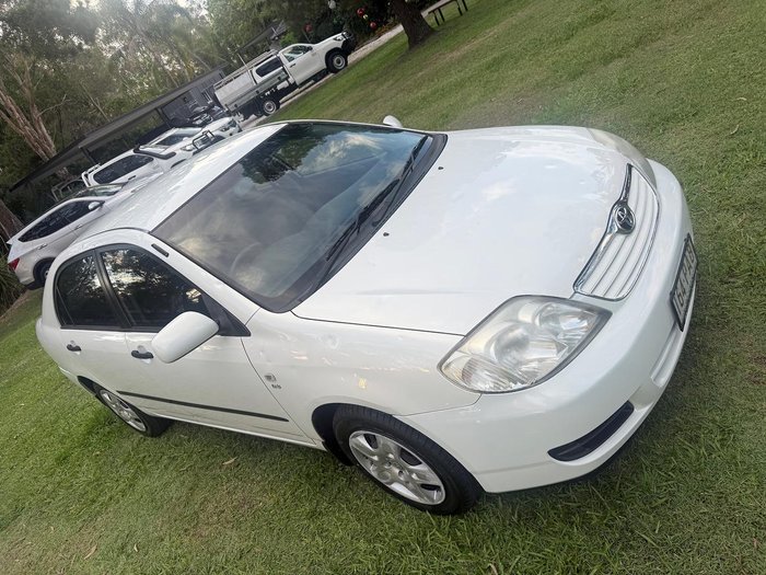 2007 Toyota Corolla Ascent ZZE122R Glacier White