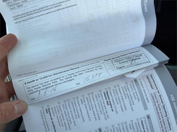 2014 TOYOTA CAMRY ALTISE