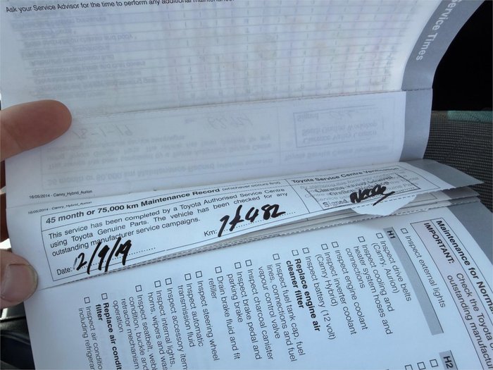 2014 TOYOTA CAMRY ALTISE