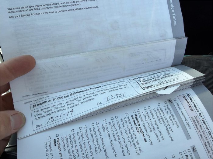 2014 TOYOTA CAMRY ALTISE