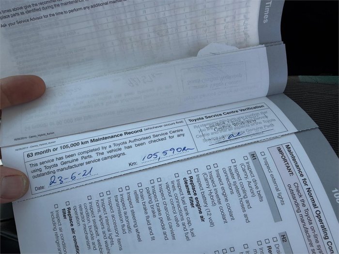 2014 TOYOTA CAMRY ALTISE