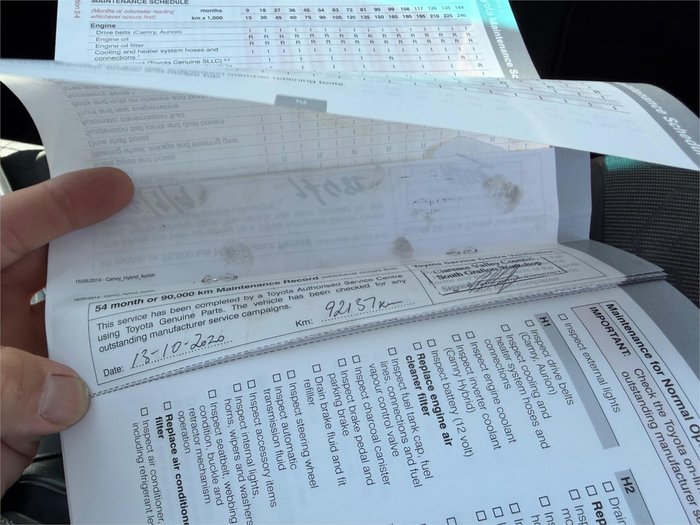 2014 TOYOTA CAMRY ALTISE