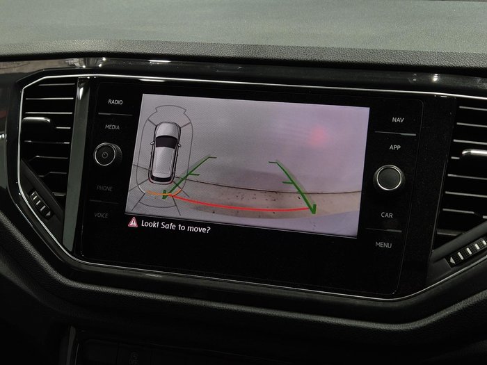 2021 Volkswagen T-Roc 140TSI Sport A11 MY22 Four Wheel Drive Pure White