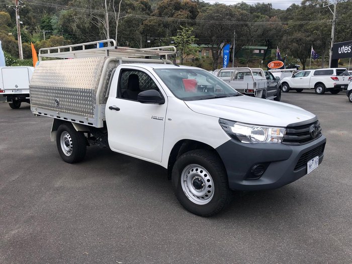 2020 Toyota Hilux Workmate Hi-Rider GUN135R 4x2 Glacier White