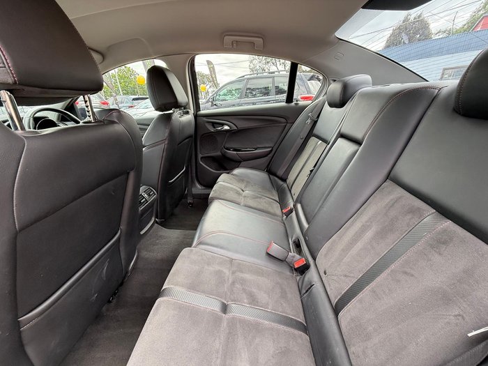 2016 Holden Commodore SV6 Black VF Series II MY16 Heron White