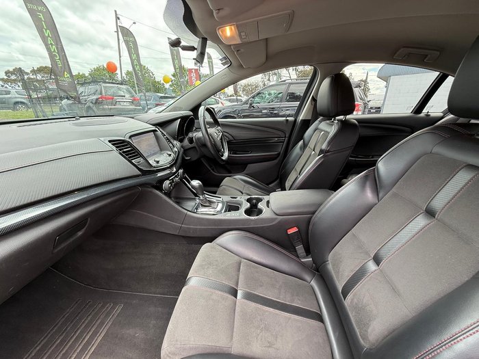 2016 Holden Commodore SV6 Black VF Series II MY16 Heron White