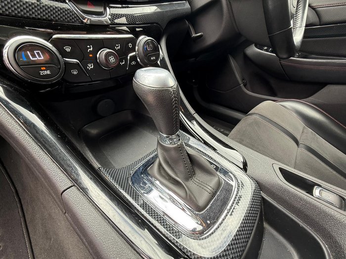 2016 Holden Commodore SV6 Black VF Series II MY16 Heron White