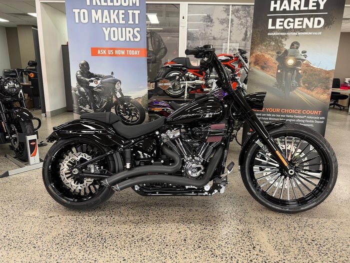 2025 Harley-Davidson Breakout 117 (FXBR) Softail Black