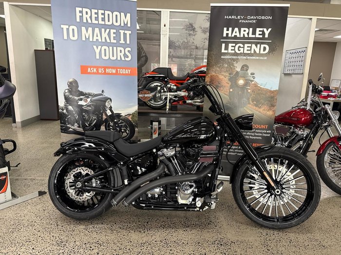 2025 Harley-Davidson Breakout 117 (FXBR) Softail Black