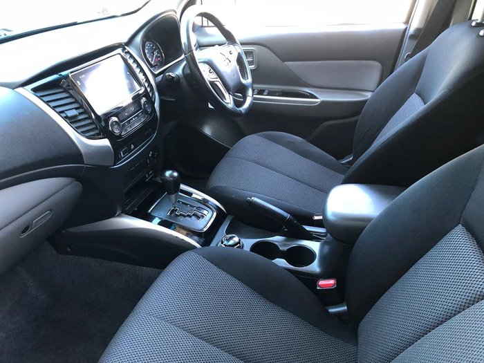 2016 Mitsubishi Triton GLS MQ MY17 4X4 Dual Range Black