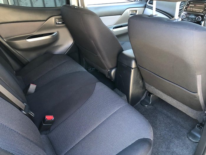 2016 Mitsubishi Triton GLS MQ MY17 4X4 Dual Range Black