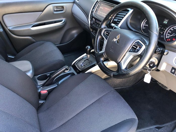 2016 Mitsubishi Triton GLS MQ MY17 4X4 Dual Range Black