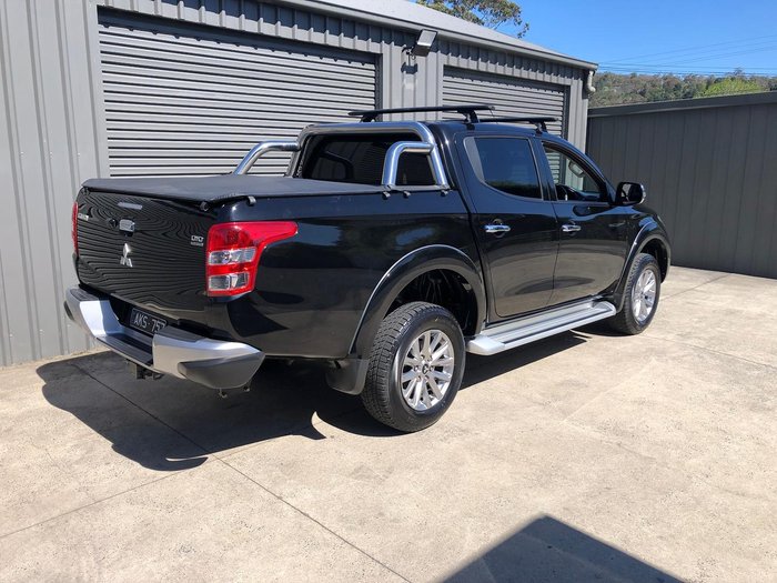 2016 Mitsubishi Triton GLS MQ MY17 4X4 Dual Range Black