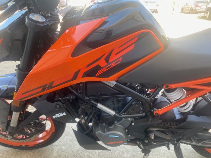 2022 Ktm 200 DUKE (ABS) Orange