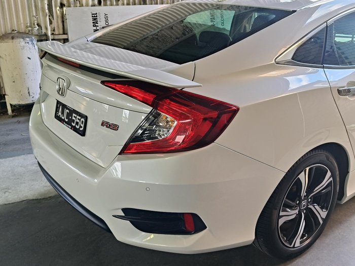 2016 Honda Civic RS 10th Gen MY16 White Orchid