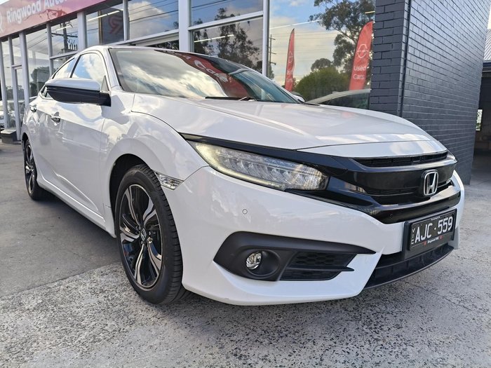 2016 Honda Civic RS 10th Gen MY16 White Orchid