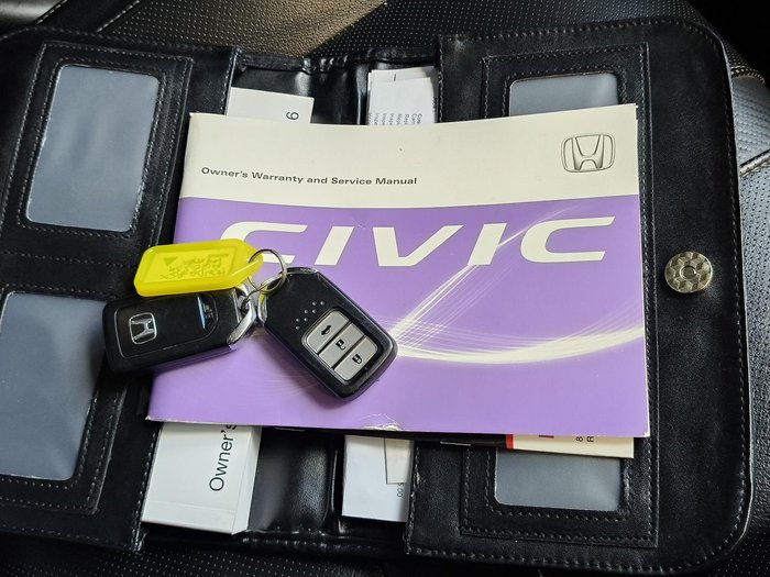 2016 Honda Civic RS 10th Gen MY16 White Orchid