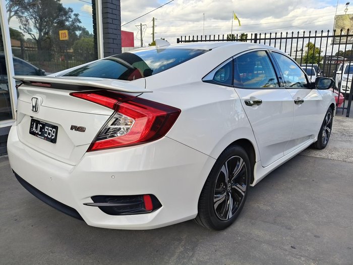 2016 Honda Civic RS 10th Gen MY16 White Orchid