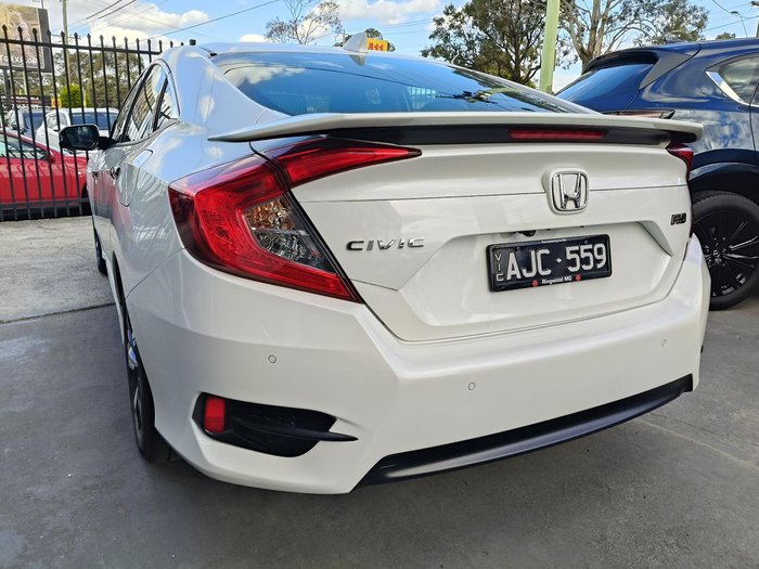 2016 Honda Civic RS 10th Gen MY16 White Orchid