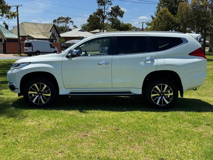 2019 Mitsubishi Pajero Sport Exceed QE MY19 4X4 Dual Range White