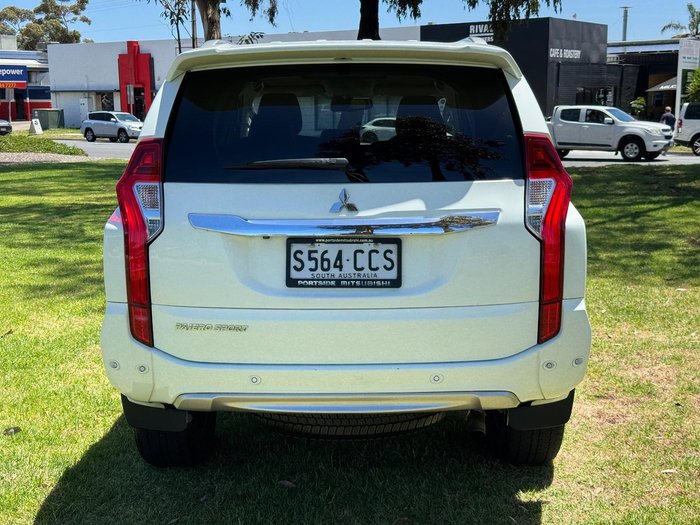 2019 Mitsubishi Pajero Sport Exceed QE MY19 4X4 Dual Range White