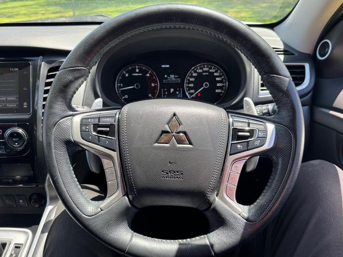 2019 Mitsubishi Pajero Sport Exceed QE MY19 4X4 Dual Range White