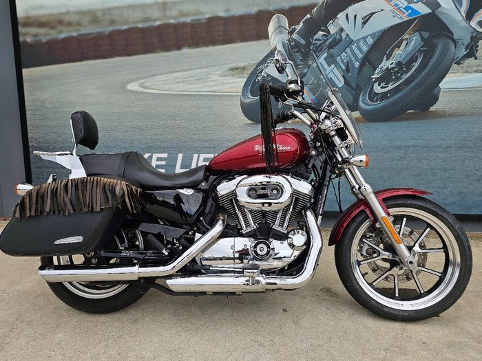 2015 HARLEY-DAVIDSON XL1200C 1200 CUSTOM Red