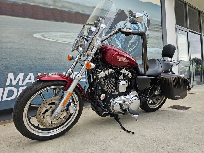 2015 HARLEY-DAVIDSON XL1200C 1200 CUSTOM Red