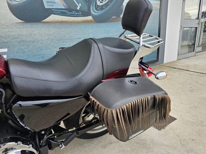 2015 HARLEY-DAVIDSON XL1200C 1200 CUSTOM Red