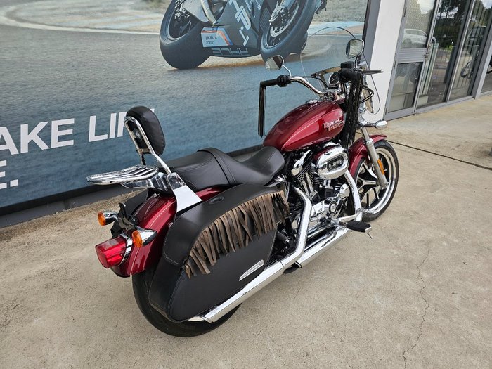2015 HARLEY-DAVIDSON XL1200C 1200 CUSTOM Red
