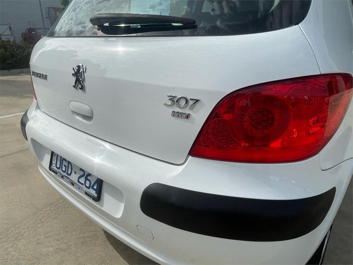 2005 Peugeot 307 XSR HDi T5 MY05 White