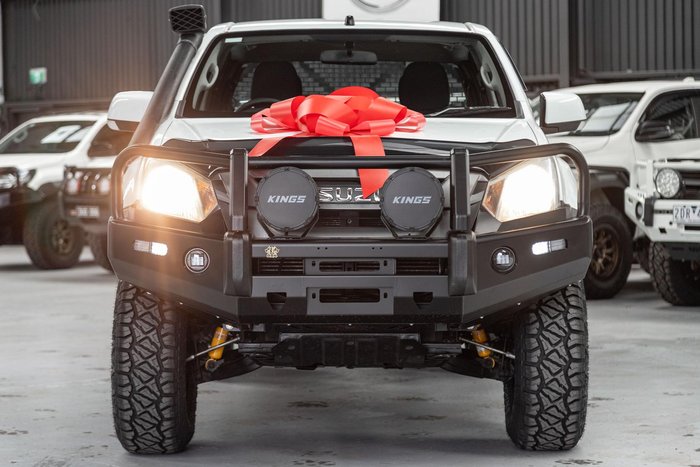 2020 Isuzu D-MAX SX MY19 4X4 Dual Range Splash White