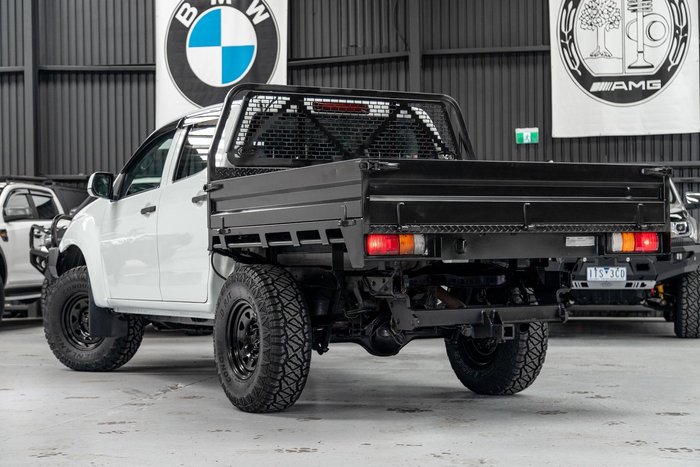 2020 Isuzu D-MAX SX MY19 4X4 Dual Range Splash White