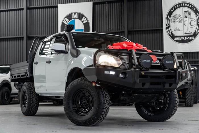 2020 Isuzu D-MAX SX MY19 4X4 Dual Range Splash White