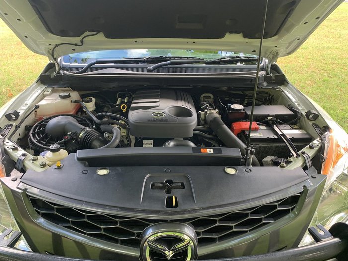 2013 Mazda BT-50 XTR UP 4X4 Dual Range Cool White